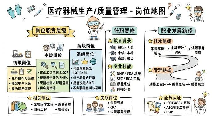 医疗器械生产/质量管理 - 守护生命健康，铸就品质标杆
