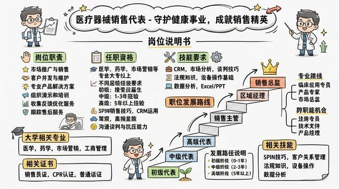 医疗器械销售代表 - 守护健康事业，成就销售精英