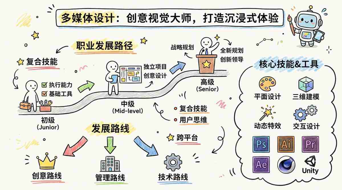多媒体设计 - 创意视觉大师，打造沉浸式体验
