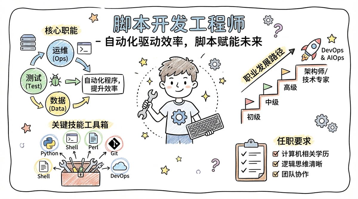 脚本开发工程师 - 自动化驱动效率，脚本赋能未来