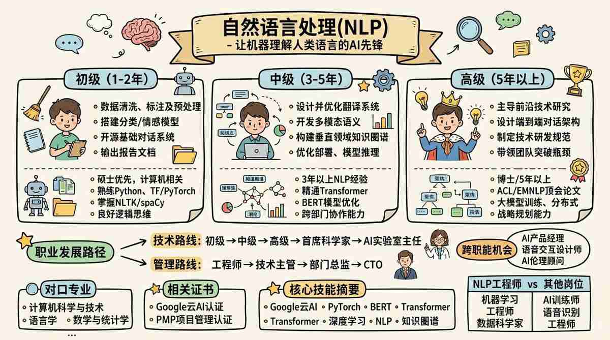 自然语言处理(NLP) - 让机器理解人类语言的AI先锋