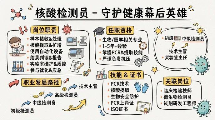 核酸检测员 - 守护公共卫生安全的幕后英雄
