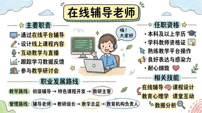 在线辅导老师 - 点亮知识明灯，云端成就未来