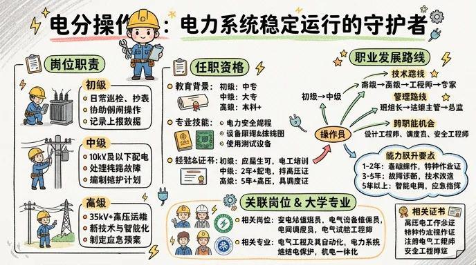 电分操作员 - 电力系统稳定运行的守护者