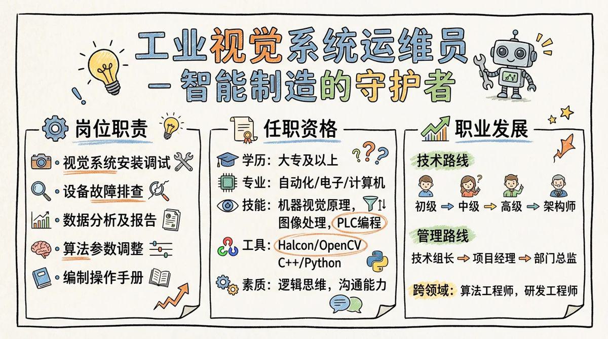 工业视觉系统运维员 - 智能制造的守护者，高薪技术岗
