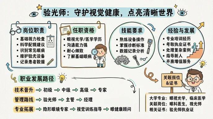 验光师 - 守护视觉健康，点亮清晰世界