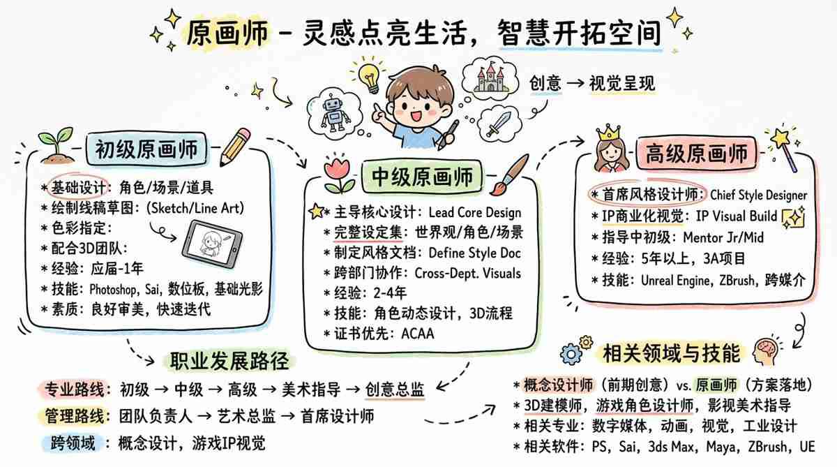 原画师 - 灵感点亮生活，智慧开拓空间