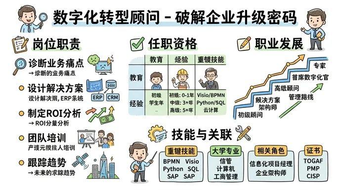 数字化转型顾问 - 破解企业升级密码，引领数字化浪潮
