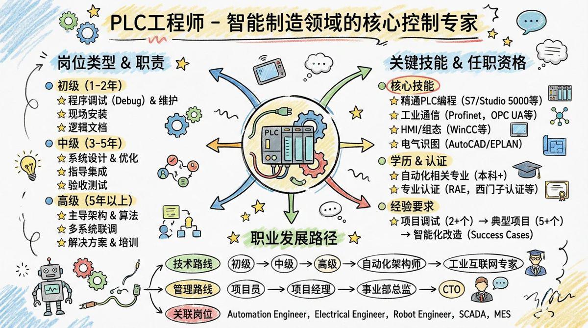 PLC工程师 - 智能制造领域的核心控制专家