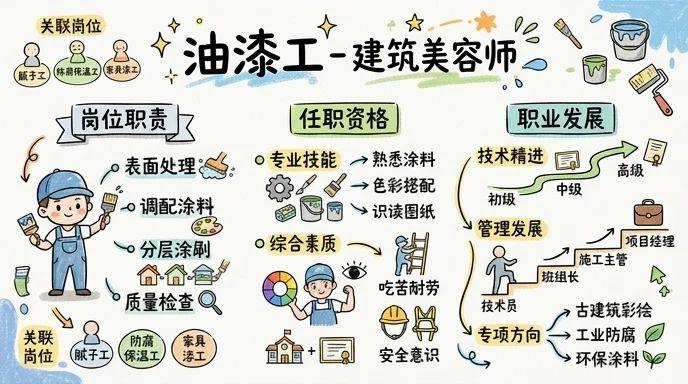 油漆工 - 建筑美容师，用色彩打造品质生活