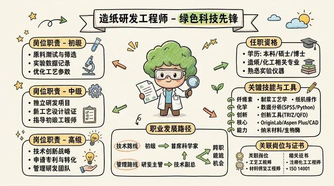 造纸研发 - 绿色科技先锋：用创新重塑造纸未来