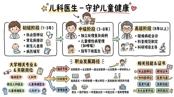 儿科医生 - 守护儿童健康，成就未来希望