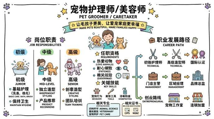 宠物护理/美容 - 让毛孩子更美，让爱宠家庭更幸福