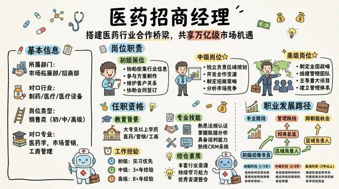 医药招商 - 搭建医药行业合作桥梁，共享万亿级市场机遇