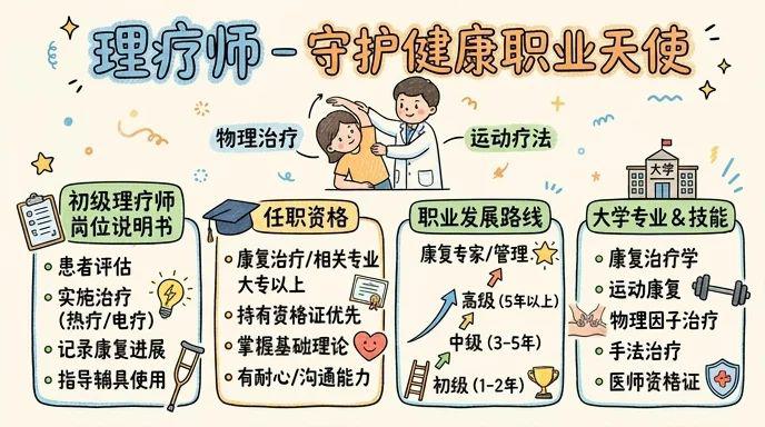 理疗师 - 守护健康的职业天使，重塑生命活力