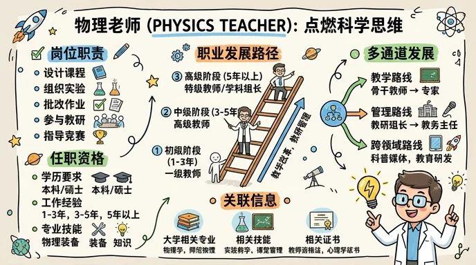 物理老师 - 点燃科学思维，引领未来科学家