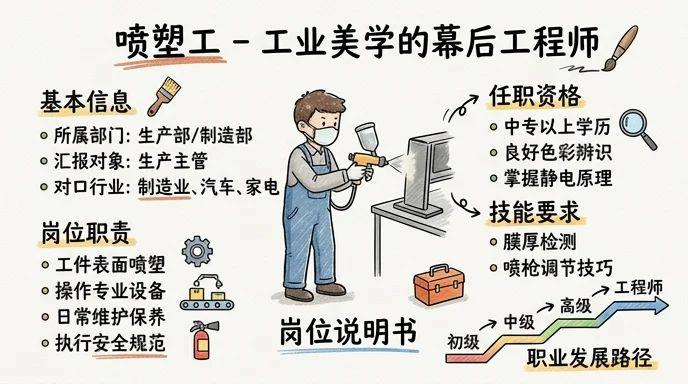喷塑工 - 工业美学的幕后工程师