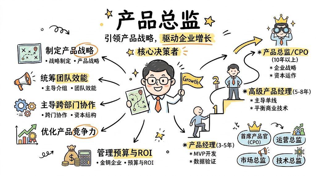 产品总监 - 引领产品战略，驱动企业增长的核心决策者