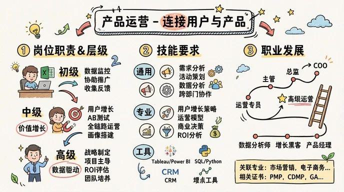 产品运营 - 连接用户与产品，驱动商业价值增长