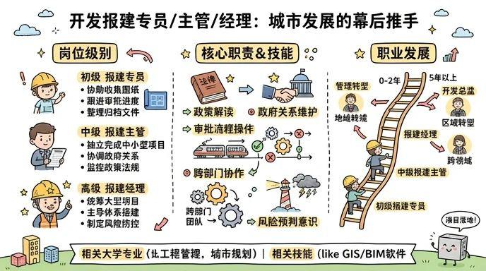 开发报建 - 城市发展的幕后推手，掌握项目落地核心流程