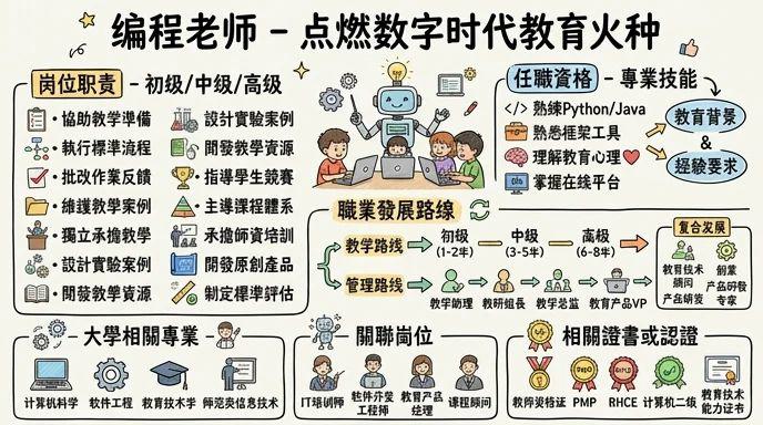 编程老师 - 点燃数字时代教育火种，培育未来科技生力军