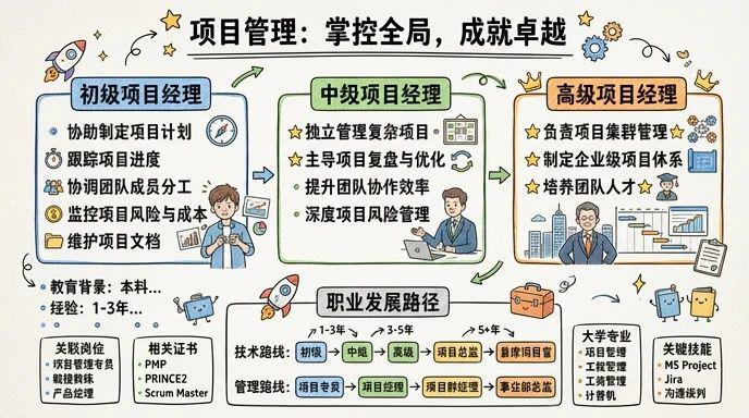 项目管理 - 掌控全局，成就卓越项目