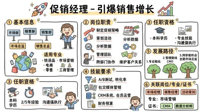 促销经理 - 引爆销售增长的营销先锋