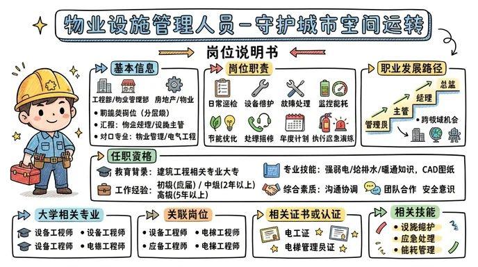 物业设施管理人员 - 守护城市空间运转的幕后工程师