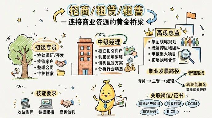 招商/租赁/租售 - 连接商业资源的黄金桥梁