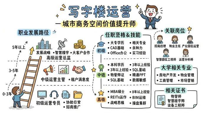 写字楼运营 - 城市商务空间价值提升师
