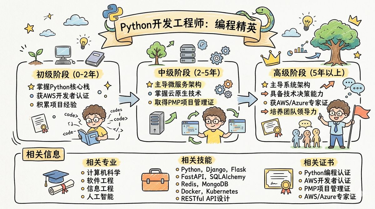 Python开发工程师 - 人工智能时代的编程精英，技术风口的百万年薪争夺者