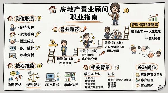 房地产中介/置业顾问 - 高薪提成，开启财富自由之路