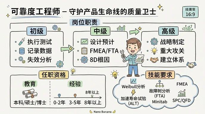 可靠度工程师 - 守护产品生命线的质量卫士