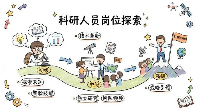 科研人员 - 探索未知领域，引领技术革新
