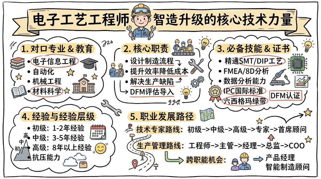 SMT工程师 - 智能制造核心环节的工艺专家