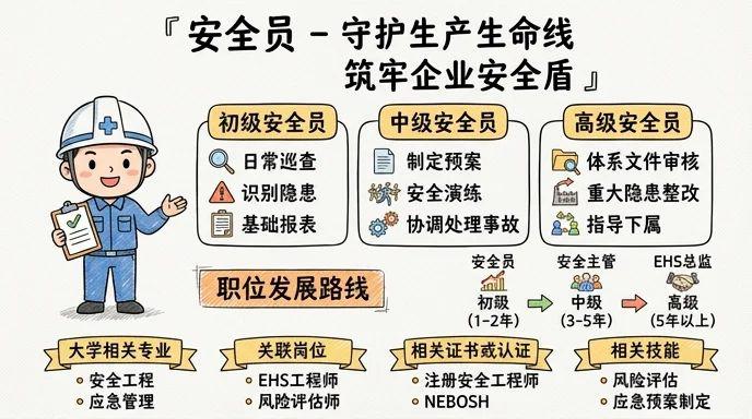 安全员 - 守护生产生命线，筑牢企业安全盾