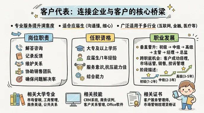 客户代表 - 连接企业与客户的核心桥梁