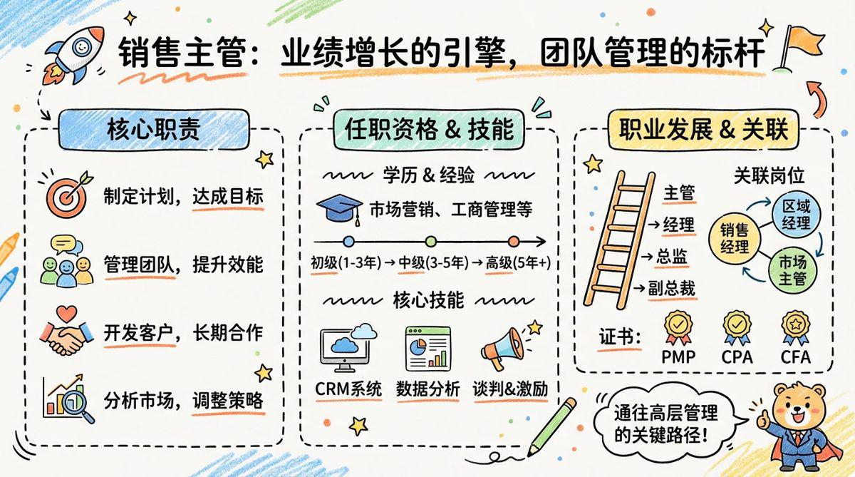 销售主管 - 业绩增长的引擎，团队管理的标杆