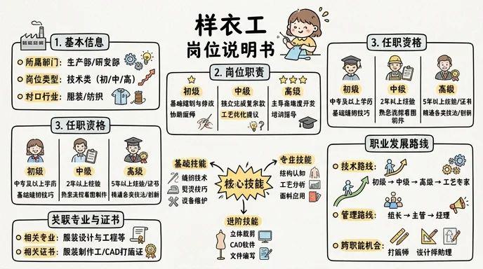 样衣工 - 巧手织就时尚，细节成就品质