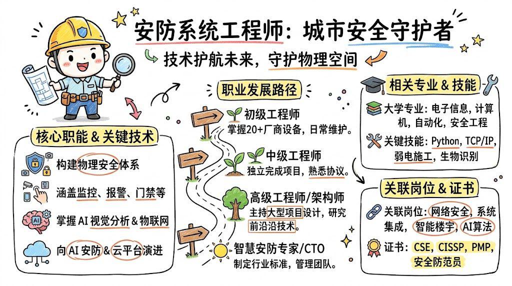 安防系统工程师 - 守护城市安全，技术护航未来