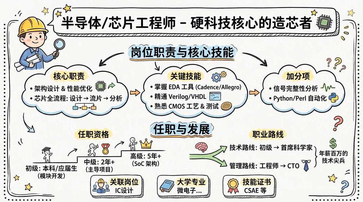 半导体/芯片 - 硬科技核心的造芯者，年薪百万的技术尖兵