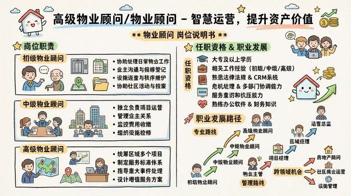 高级物业顾问/物业顾问 - 智慧运营，提升资产价值