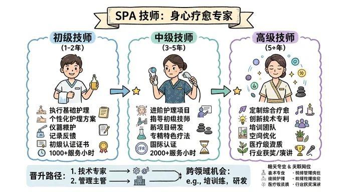 SPA 技师 - 高端健康护理专家，打造身心疗愈体验