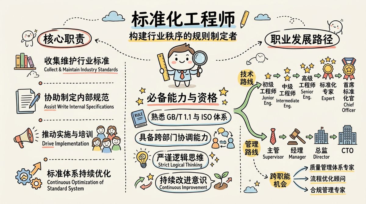 标准化工程师 - 构建行业秩序的规则制定者