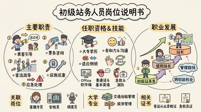 站务人员 - 保障运营畅通，服务大众出行