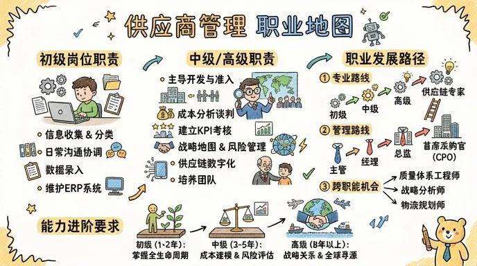 供应商管理 - 供应链优化师：连接全球资源，驱动企业高效运转