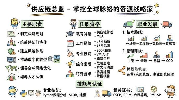 供应链总监 - 掌控全球脉络的资源战略家