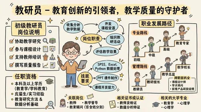 教研员 - 教育创新的引领者，教学质量的守护者