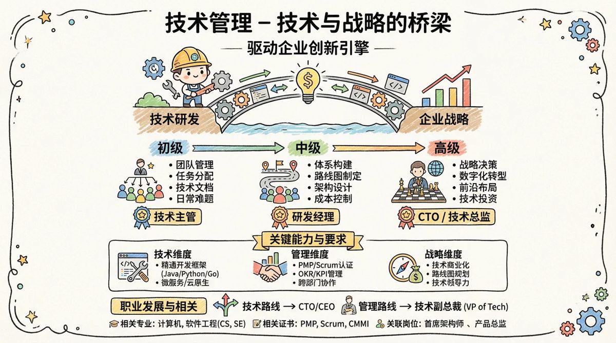 技术管理 - 技术与战略的桥梁，驱动企业创新引擎