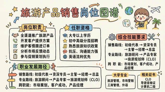 旅游产品销售 - 用热情连接世界，用业绩实现梦想